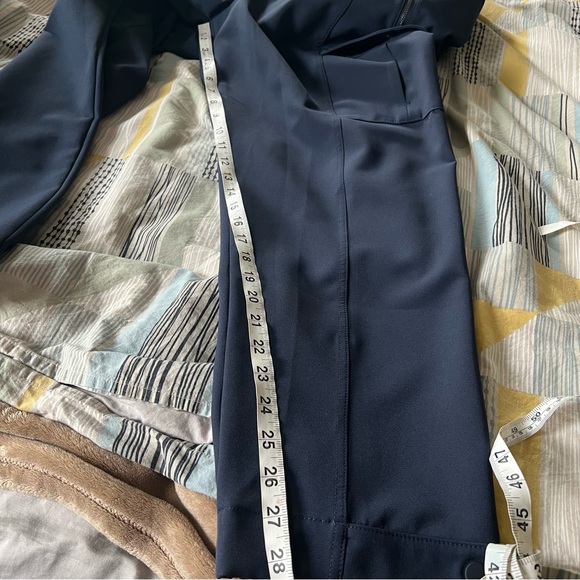 Athleta Endless High Rise Pants Plus Size 16 Navy Blue Travel Modern Comfortable - Picture 11 of 12
